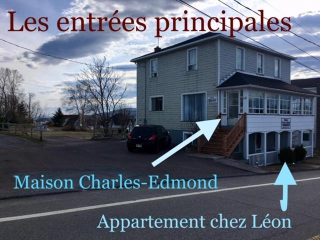 Appartement Chez Leon Grandes-Bergeronnes Exteriér fotografie